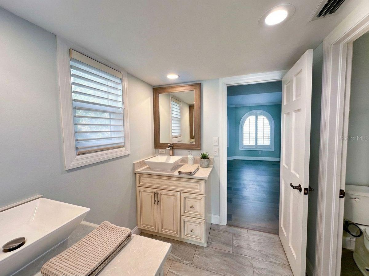 Jack and Jill bathroom