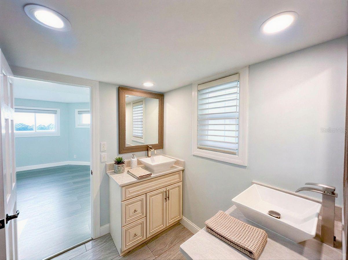 Jack and Jill bathroom