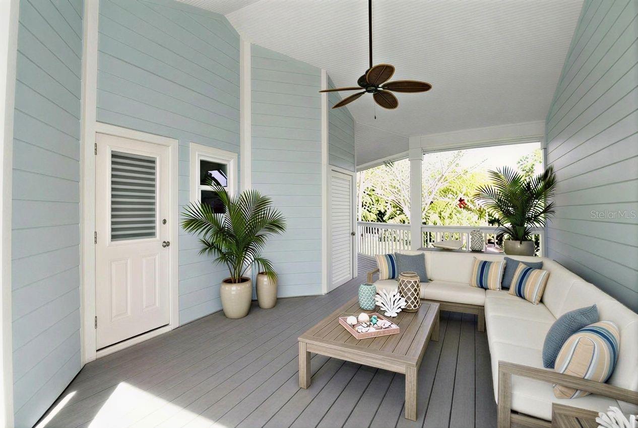 2nd Level Side Patio