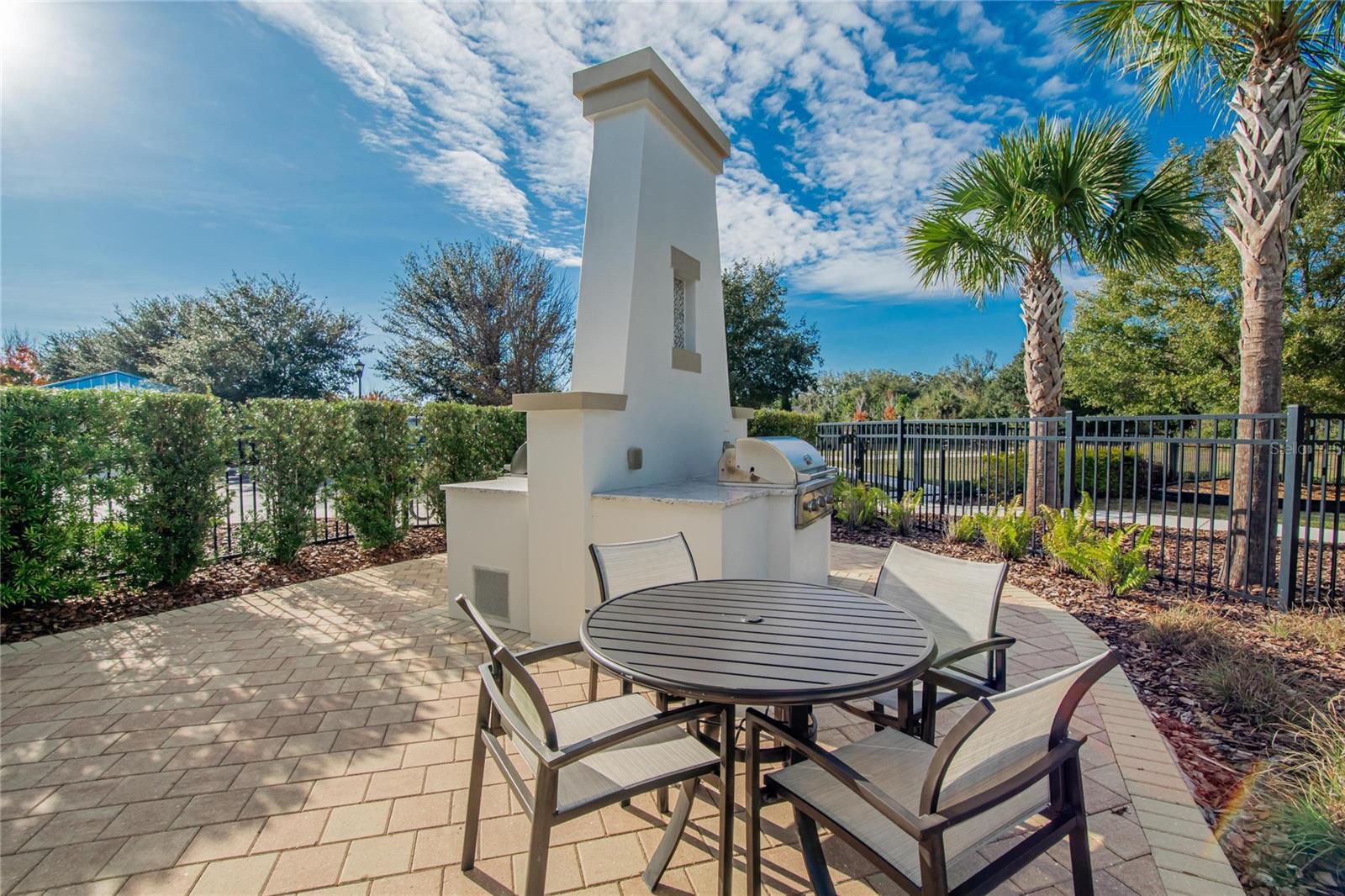 Grill Area at Amenity Center