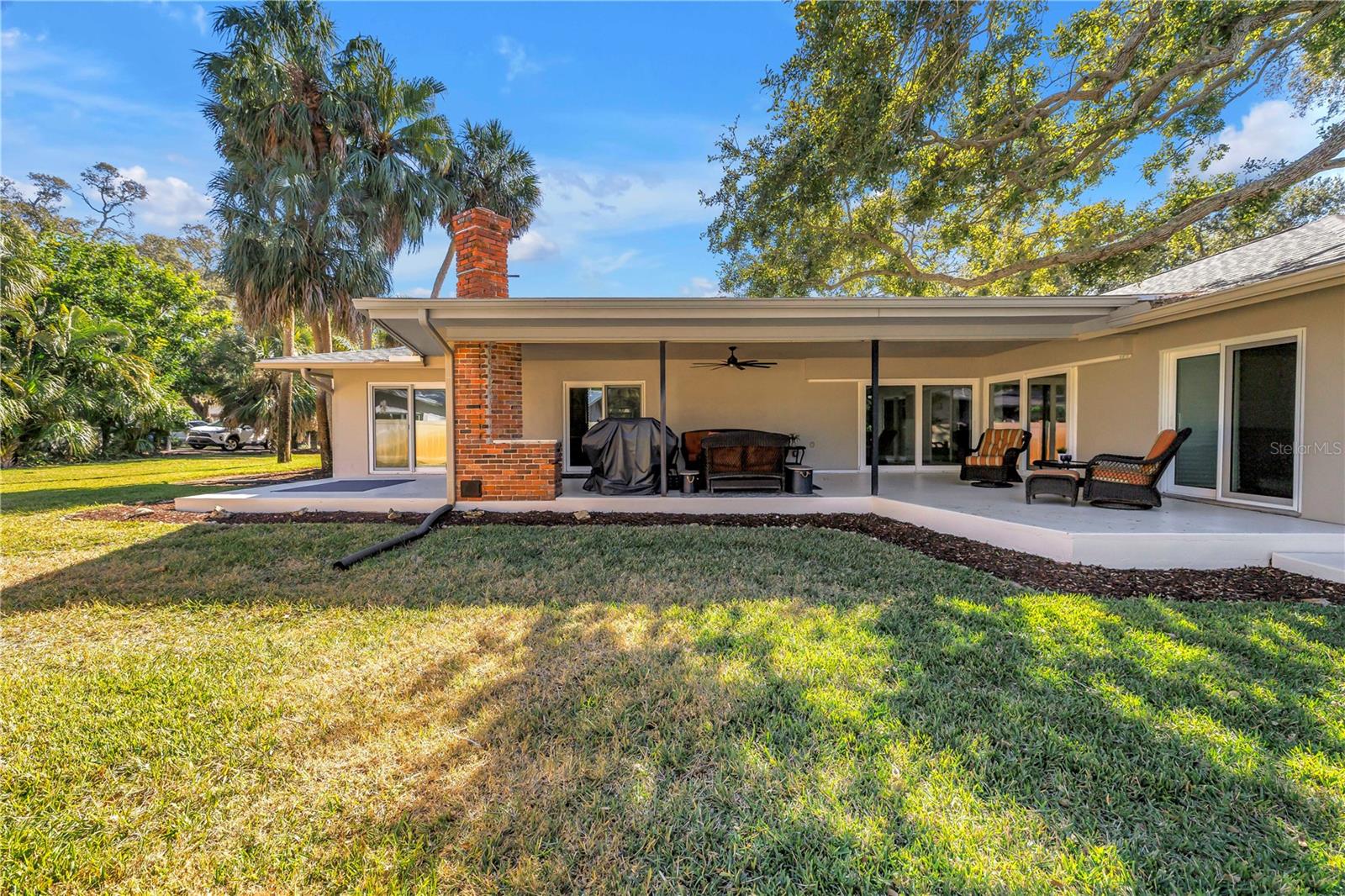 Double hurricane impact pocketing sliders make the inside and outside the same space on beautiful Florida days