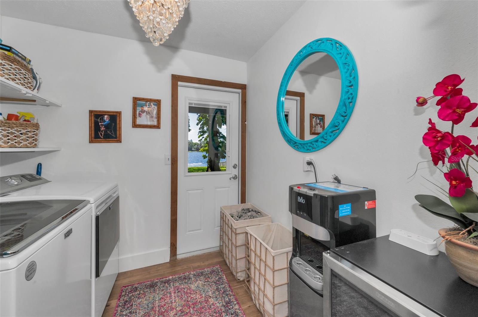 Laundry Room off Entry With Outdoor Access