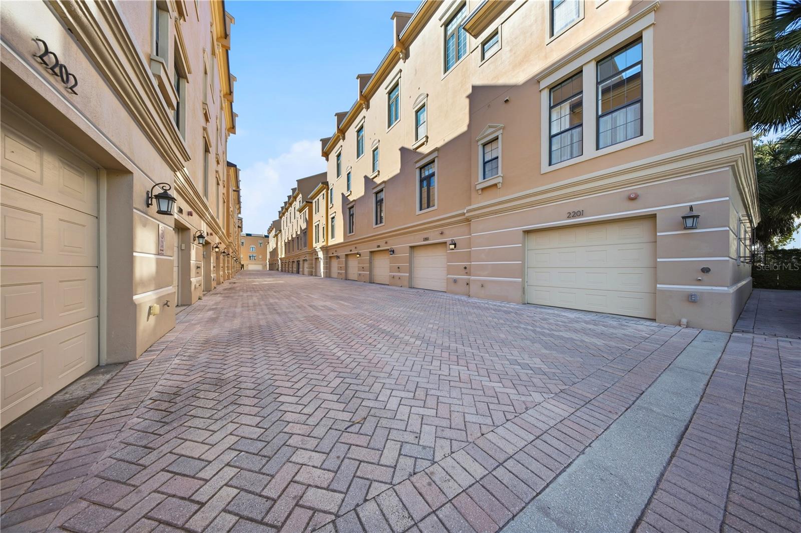 Townhome Garage Row Angle