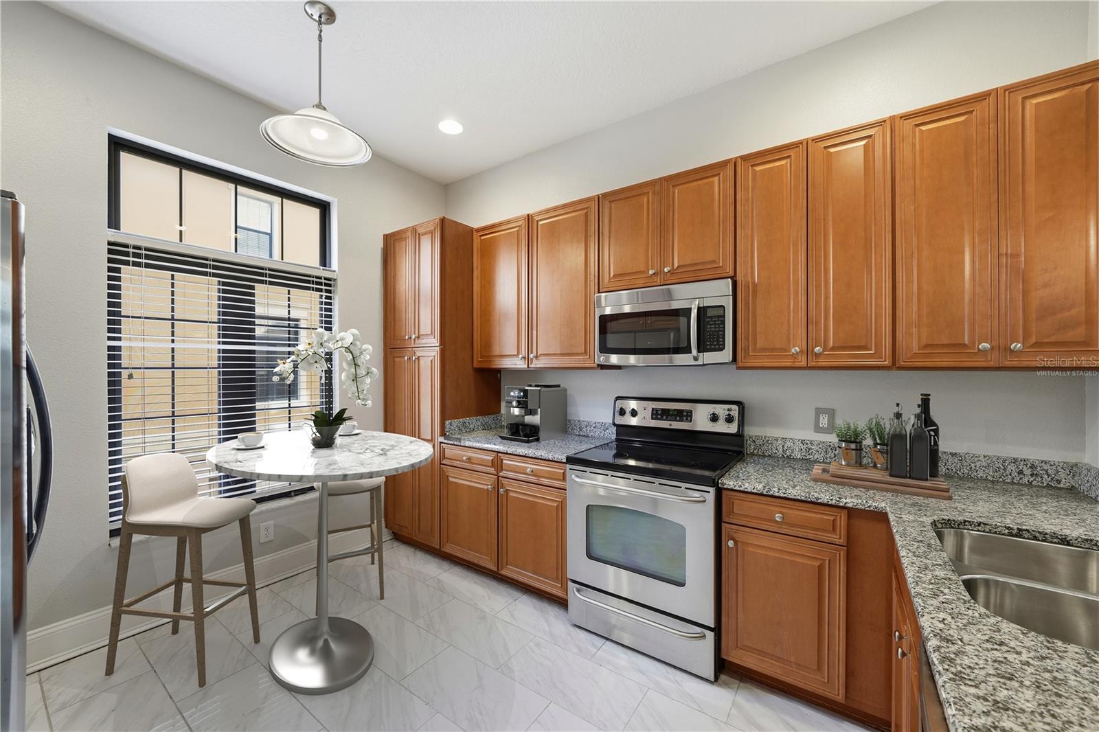 Spacious Kitchen Virtually Staged