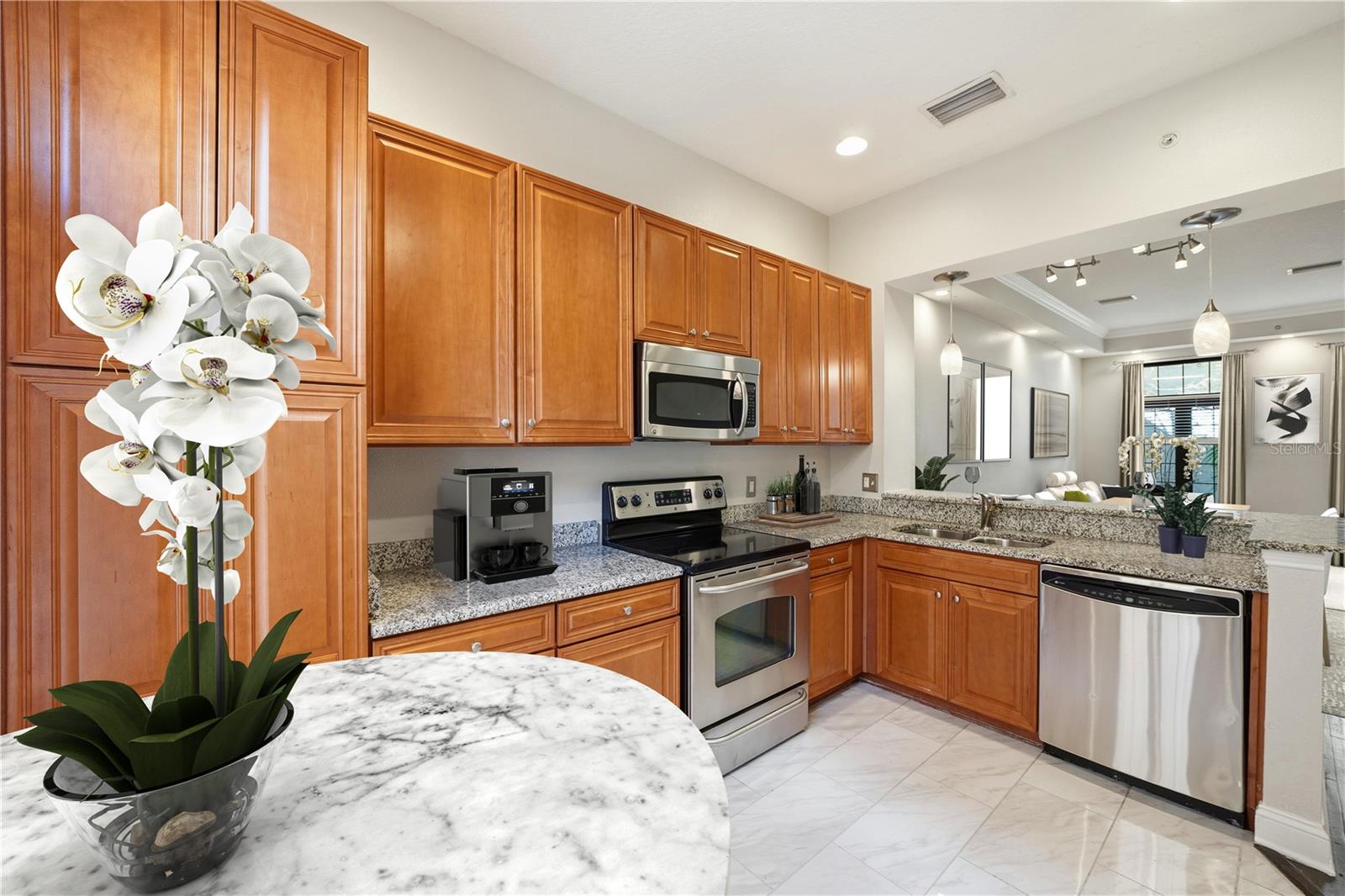 Kitchen Looking into Living Room Virtual