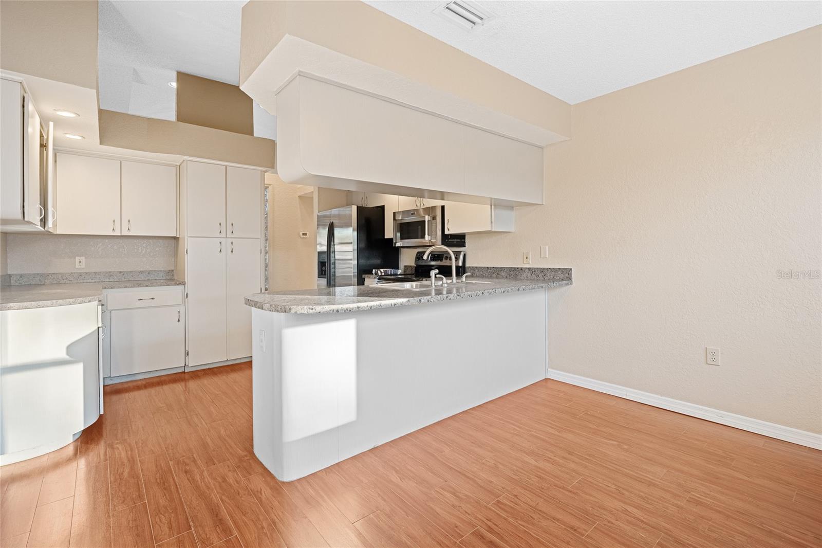 dining room and/or breakfast nook looking towards the kitchen