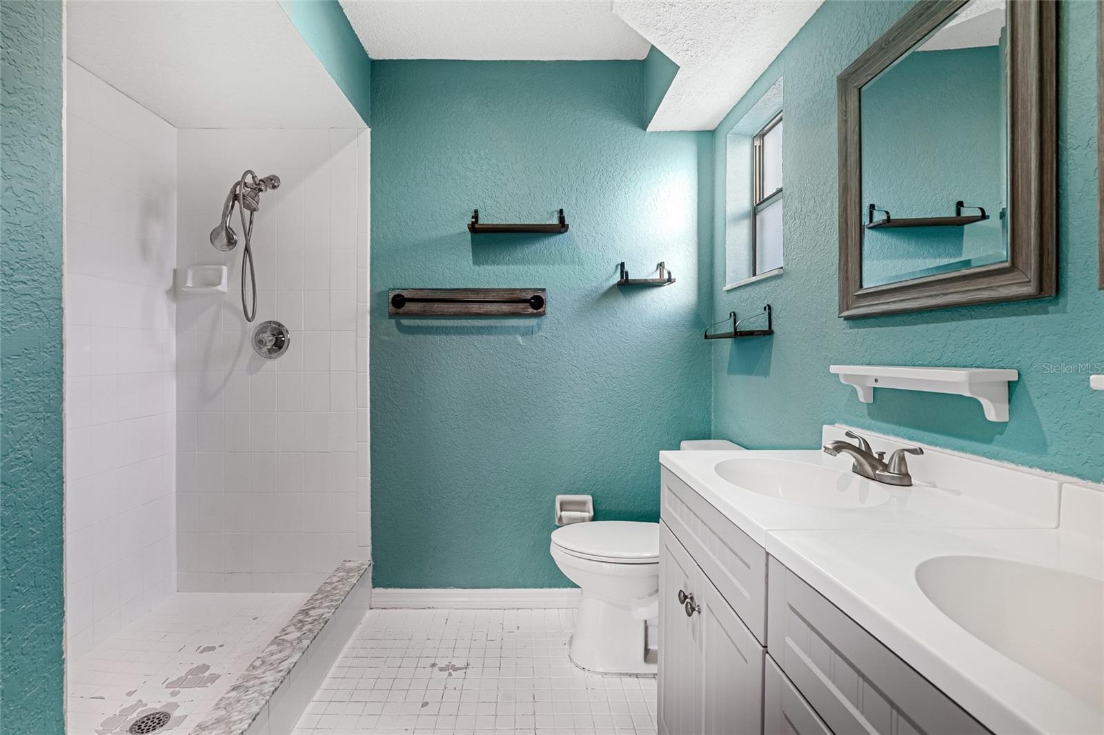 Master bathroom overview