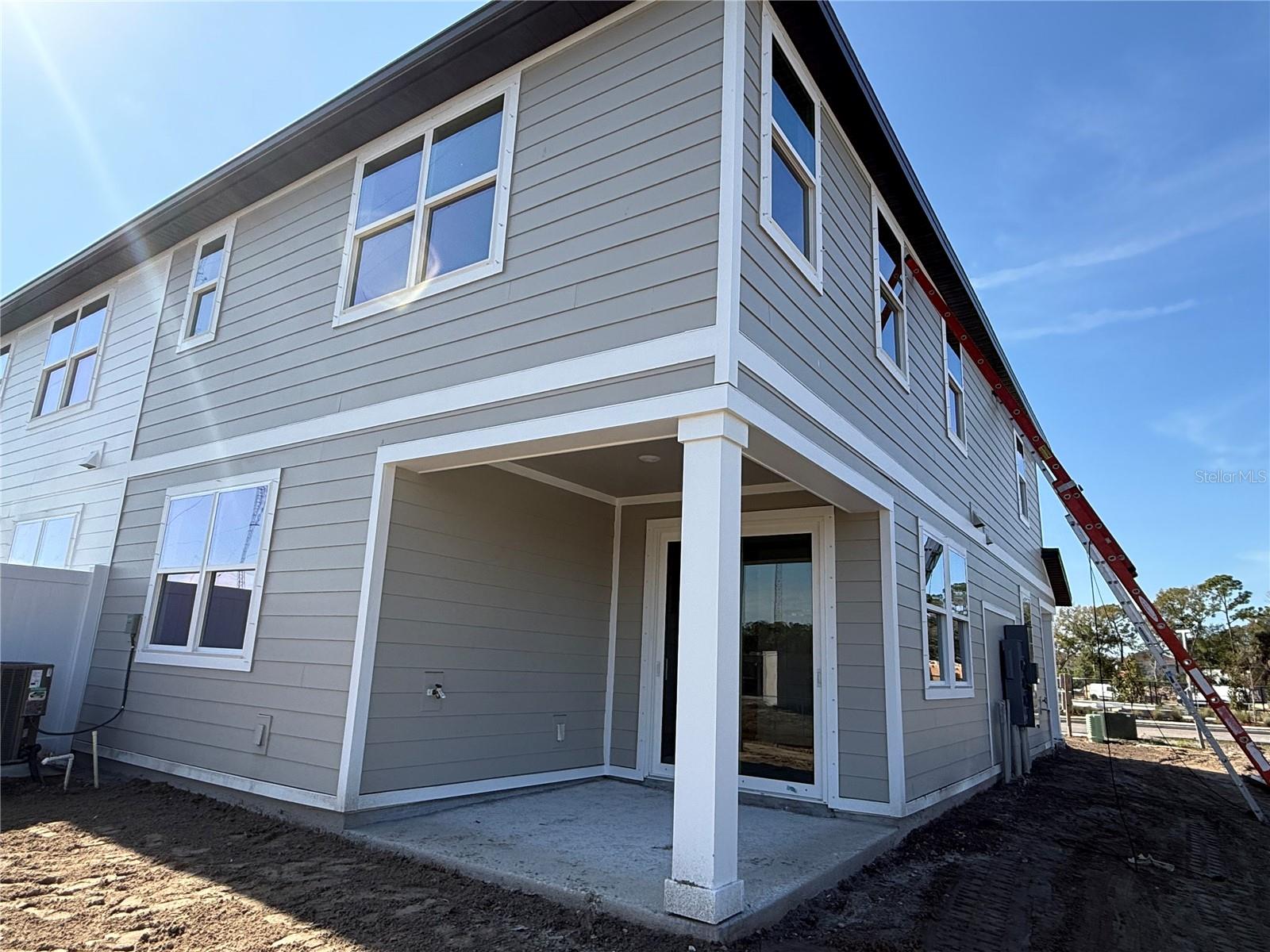 Back & side exterior