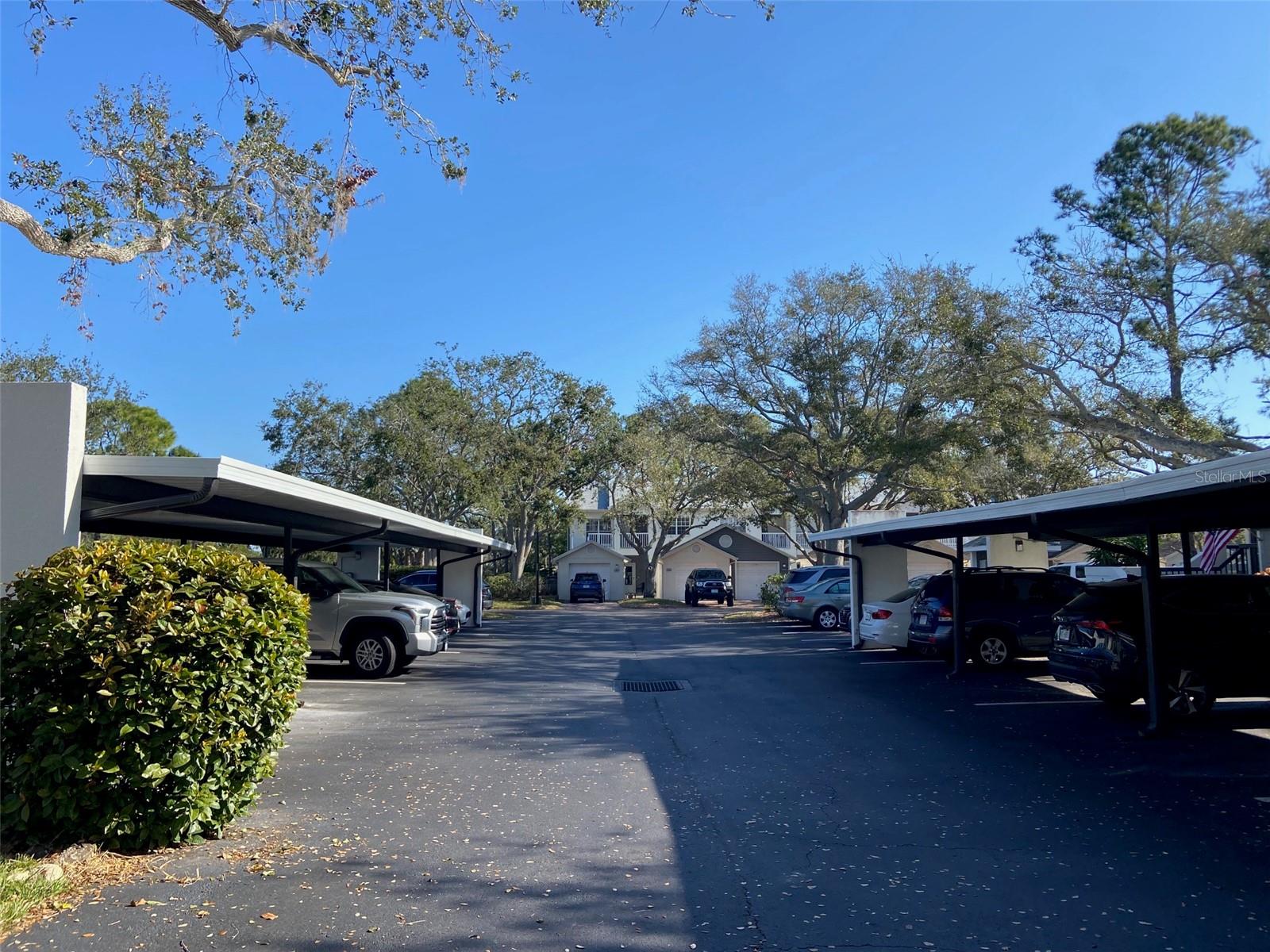 Covered and guest parking