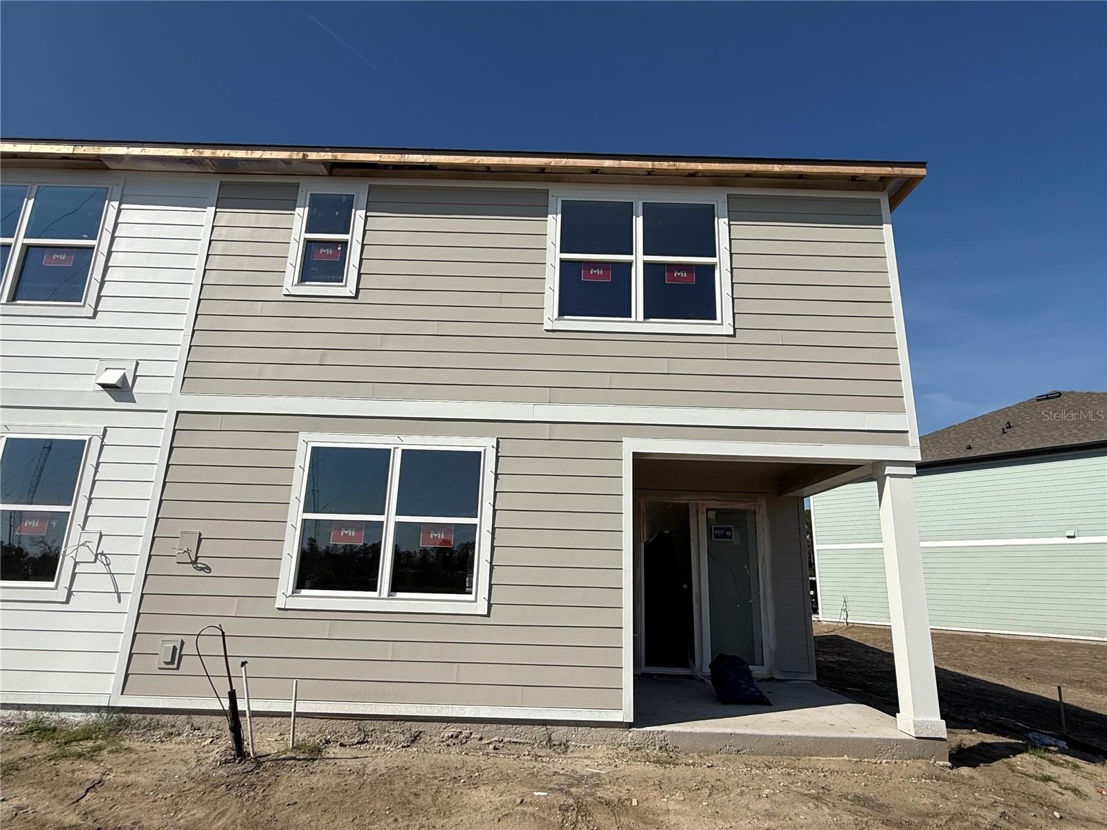 Back exterior and covered lanai