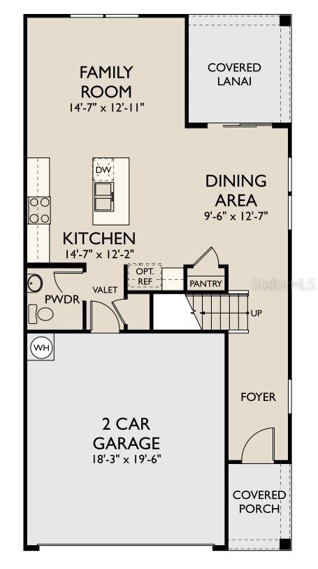 Beach 2nd floor plan
