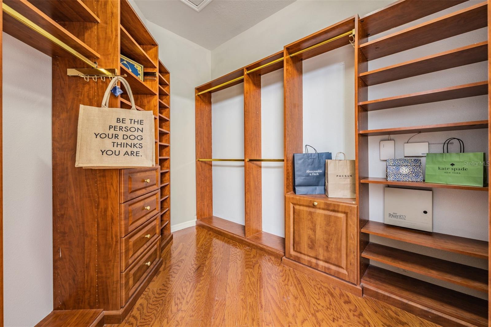 primary walk-in closet