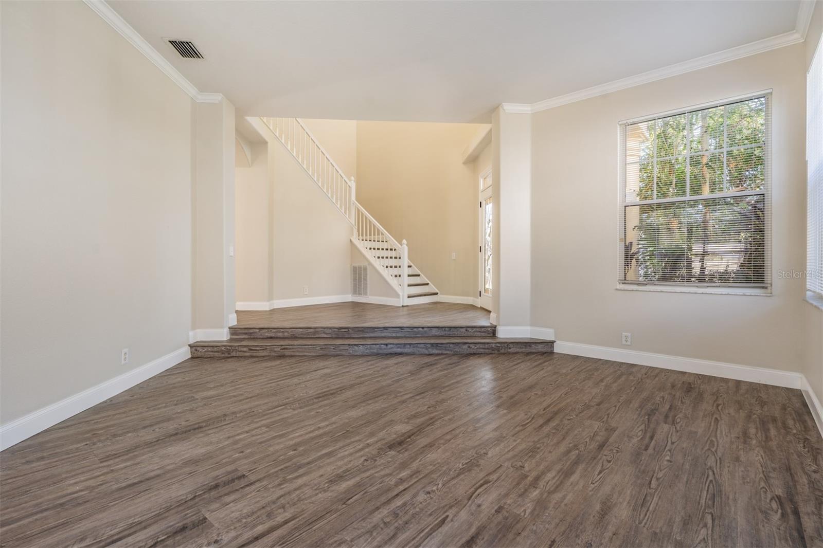 from living room towards foyer