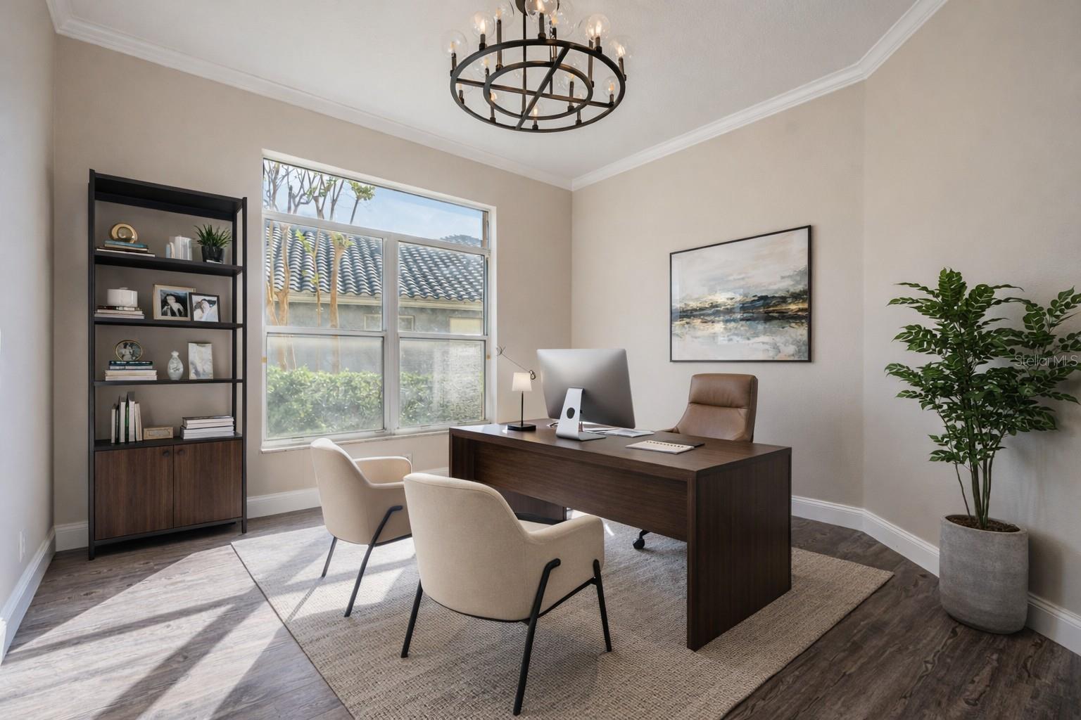 main level additional den or home office