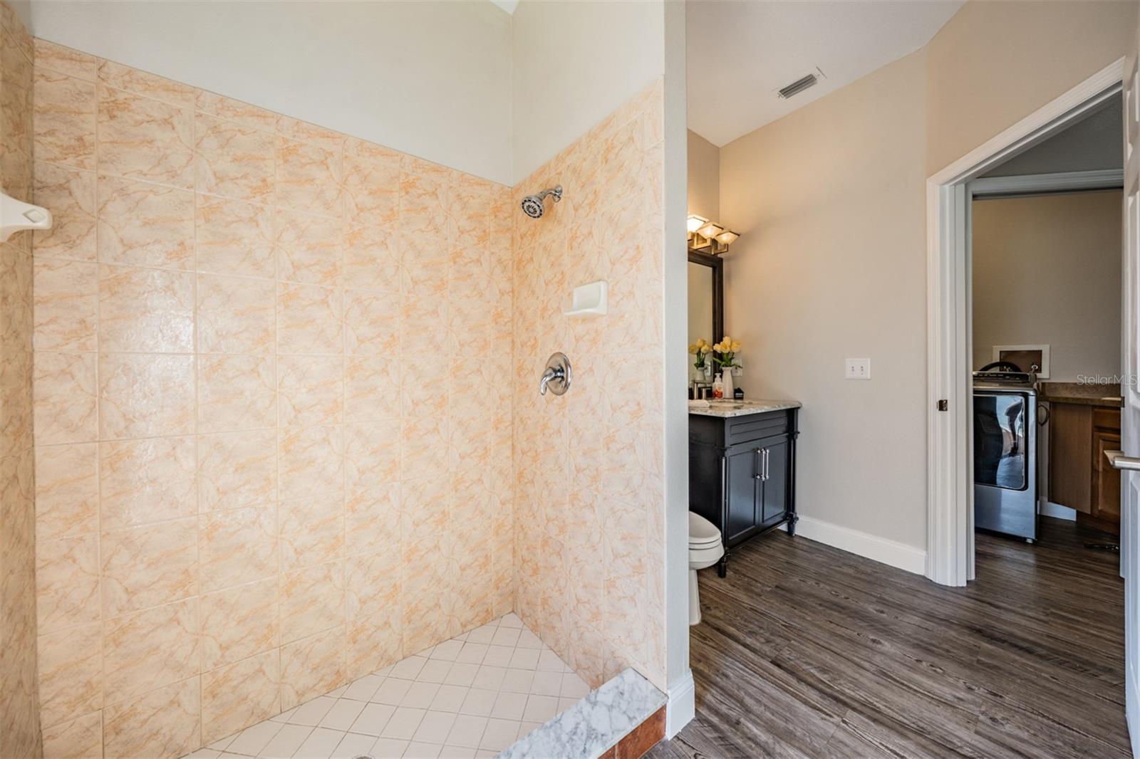 main level full bath/pool bath