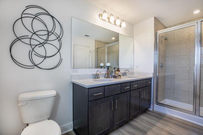 Model home - actual features may vary.