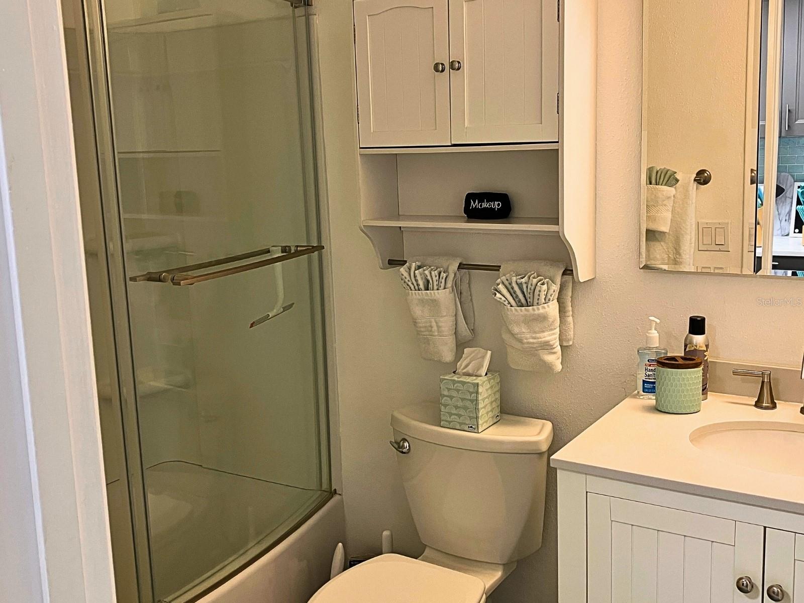 Bathroom with plenty of storage space