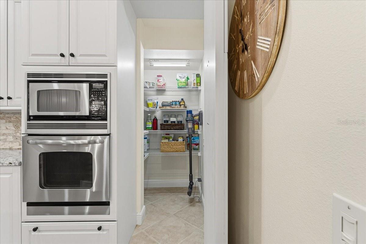 Secret walk-in PANTRY!