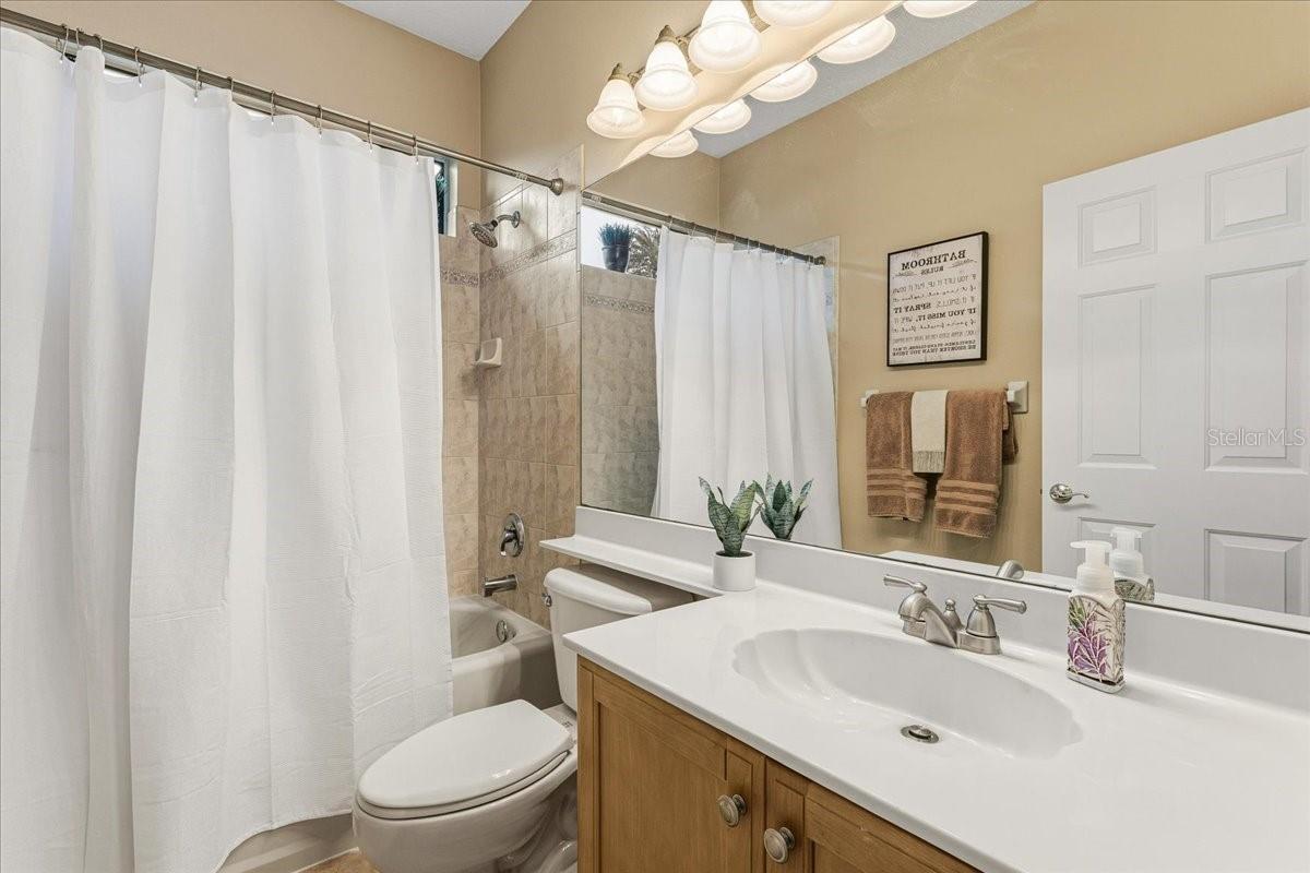 Bathroom #2 between Bedrooms 2 & 3