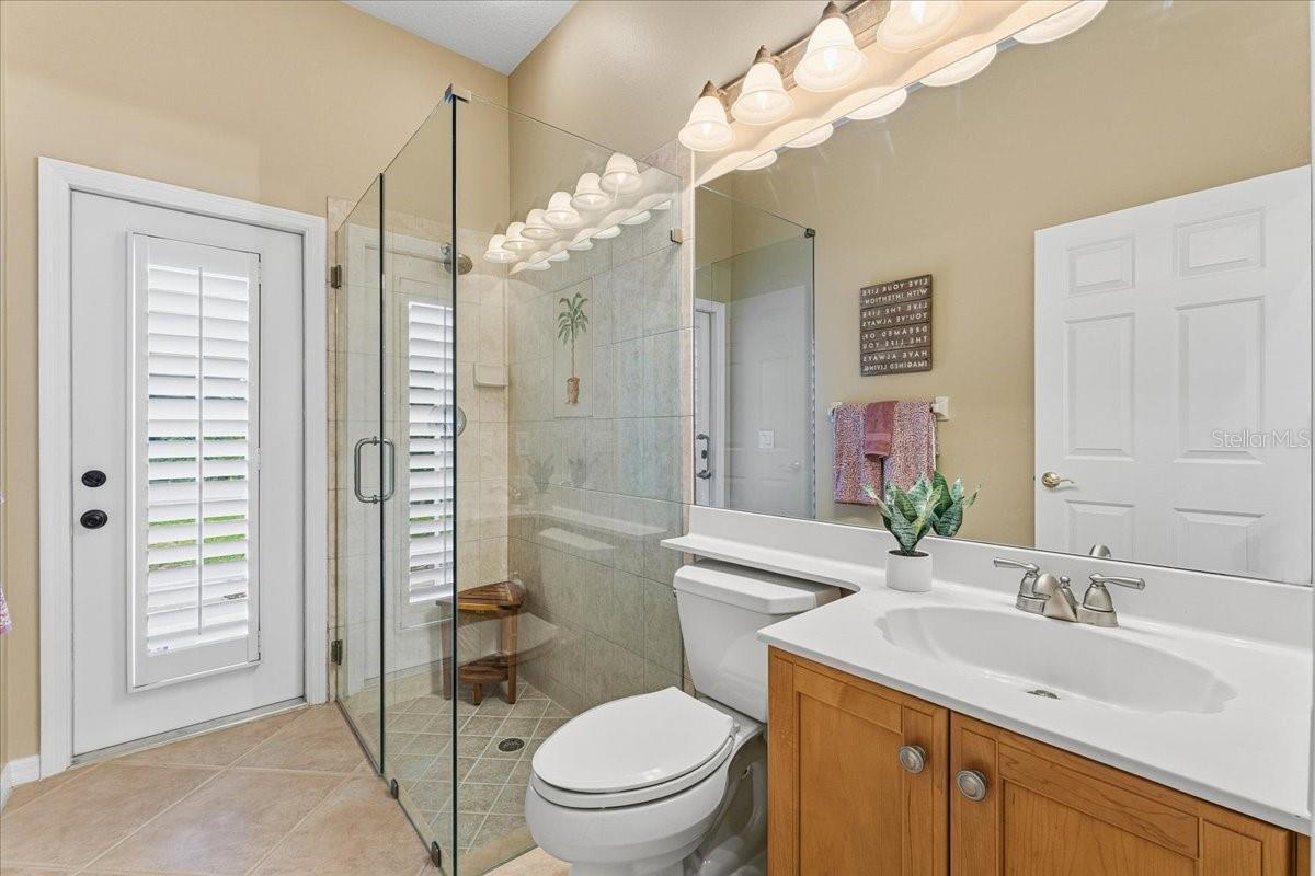 Bathroom #3 between office and Bedroom #4