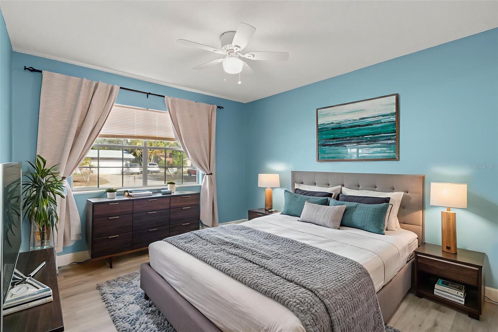 Virtual Staged Bedroom #2