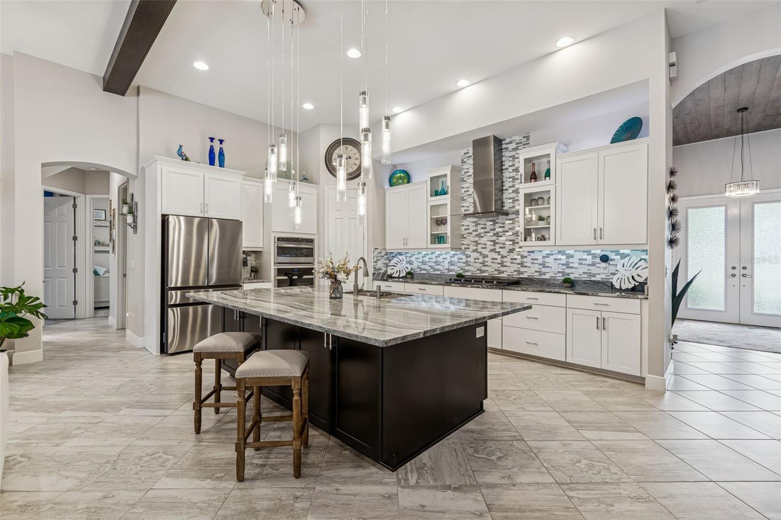 GRAND KITCHEN W/ LOTS OF VIEWS