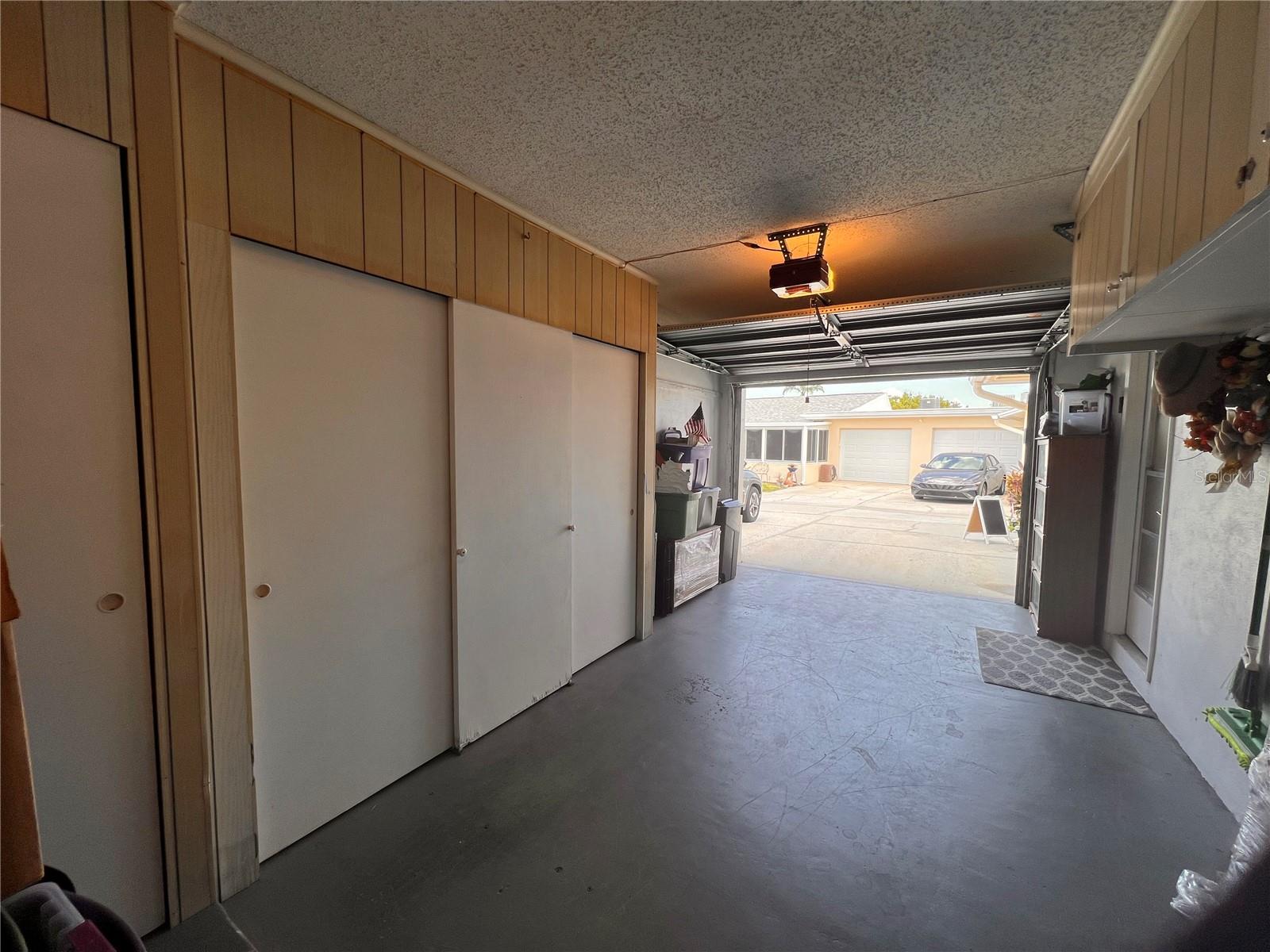 Ample Storage in the garage