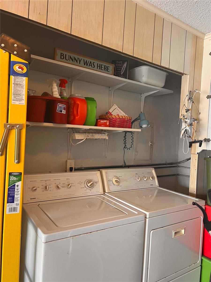 Washer and Dryer in the home