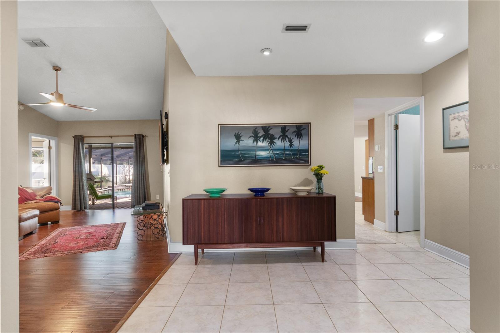 Enter in to the expansive foyer.