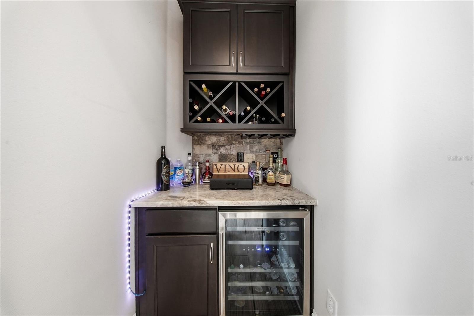 Mini Bar off of the formal dining room