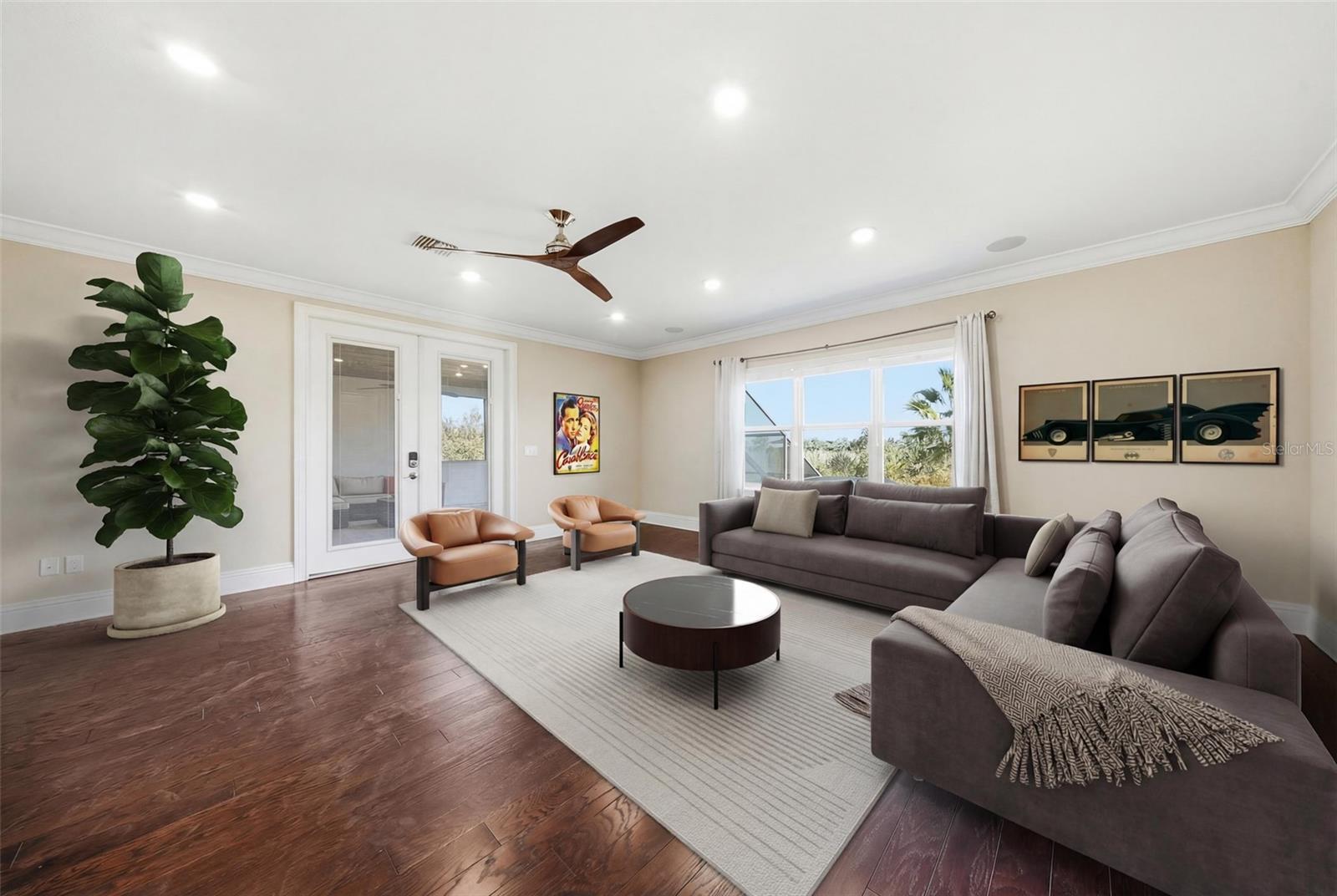 Media Room/5th Bedroom (2nd Floor)