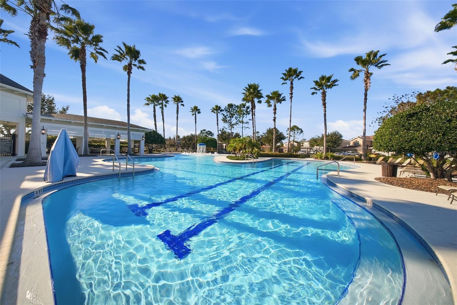 Zero Entry Resort Style Pool