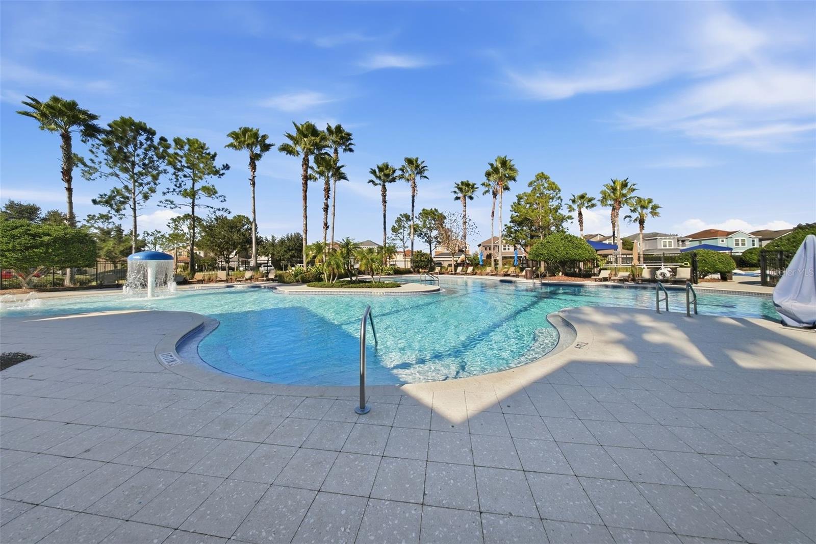 Zero Entry Resort Style Pool