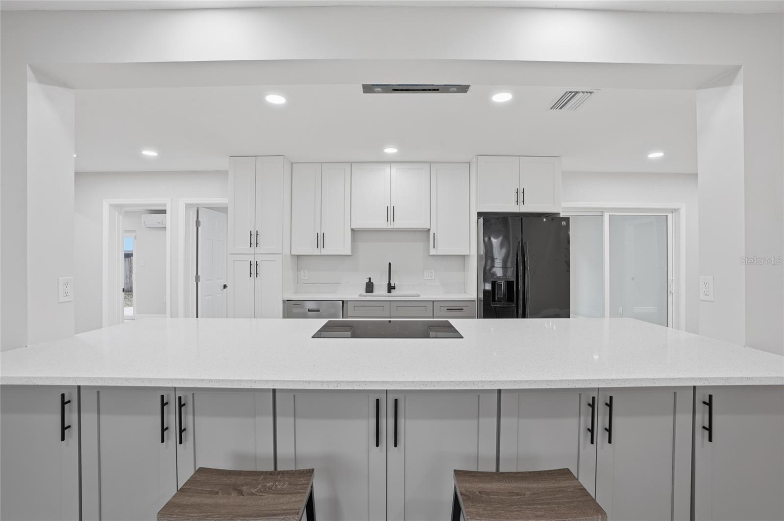 Island and Cabinetry