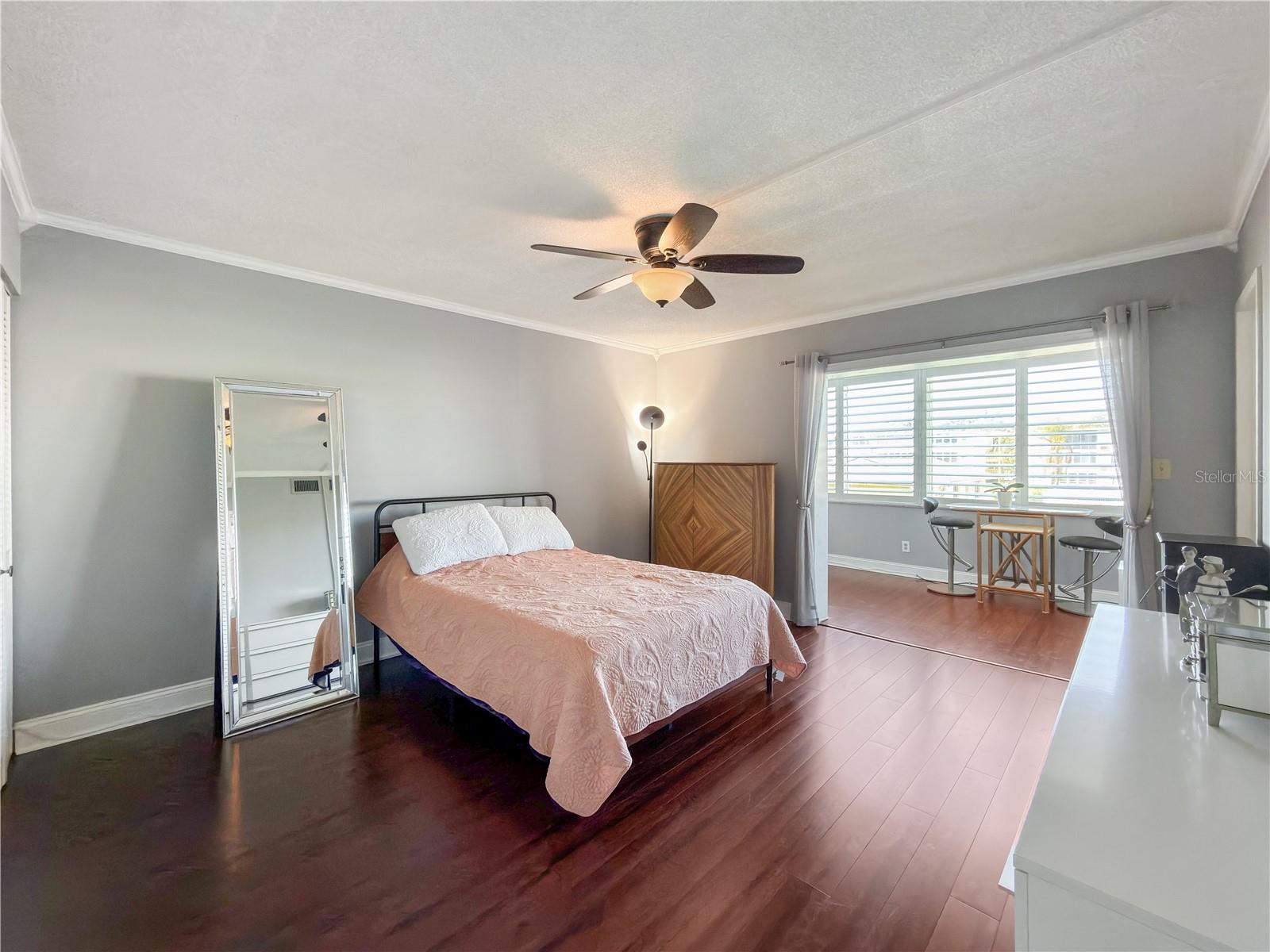 Dual Closets with Custom Storage Systems