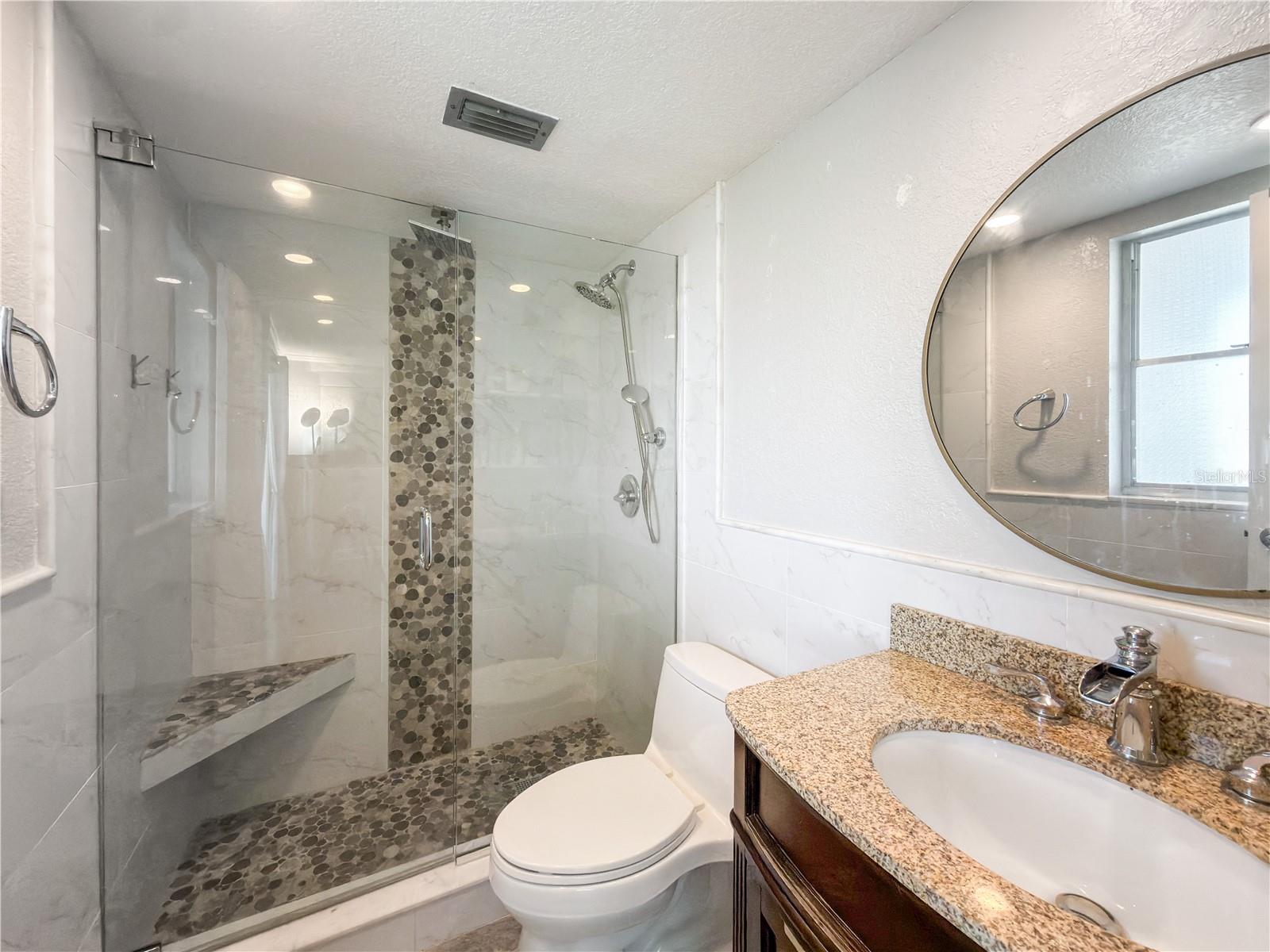 Glass Shower Enclosure Adds a Luxury Touch