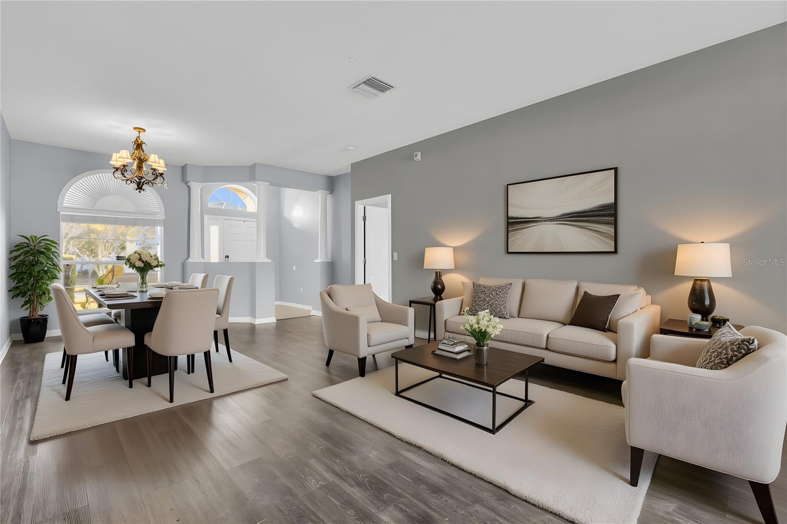 Formal Living and Dining Room