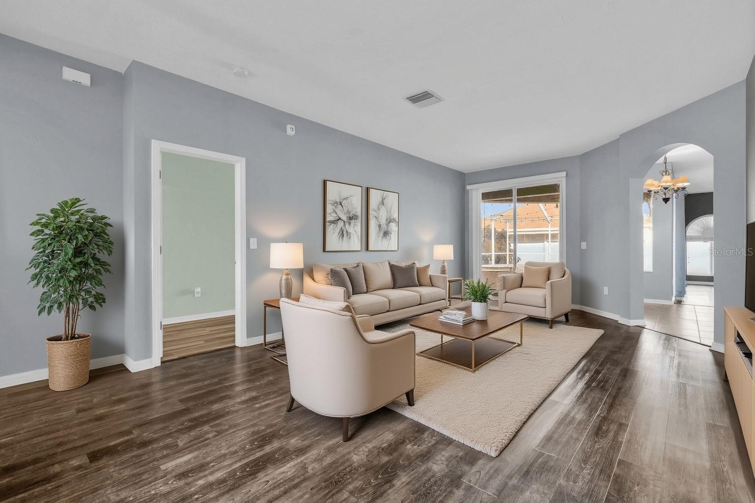 Formal Living and Dining Room