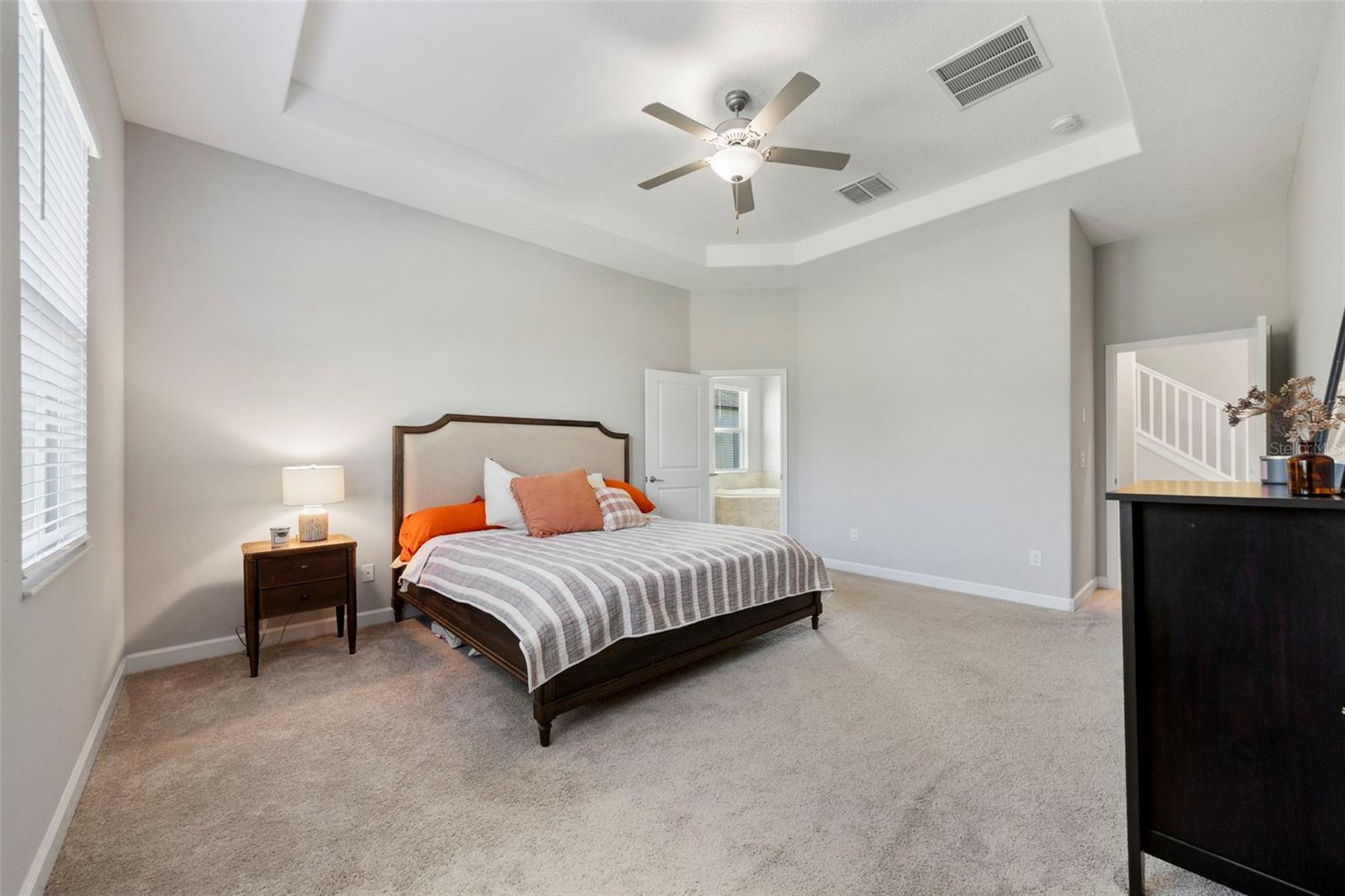 Large primary bedroom