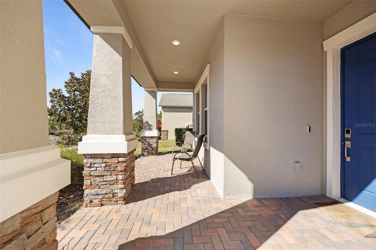 Enjoy relaxing on your large front porch