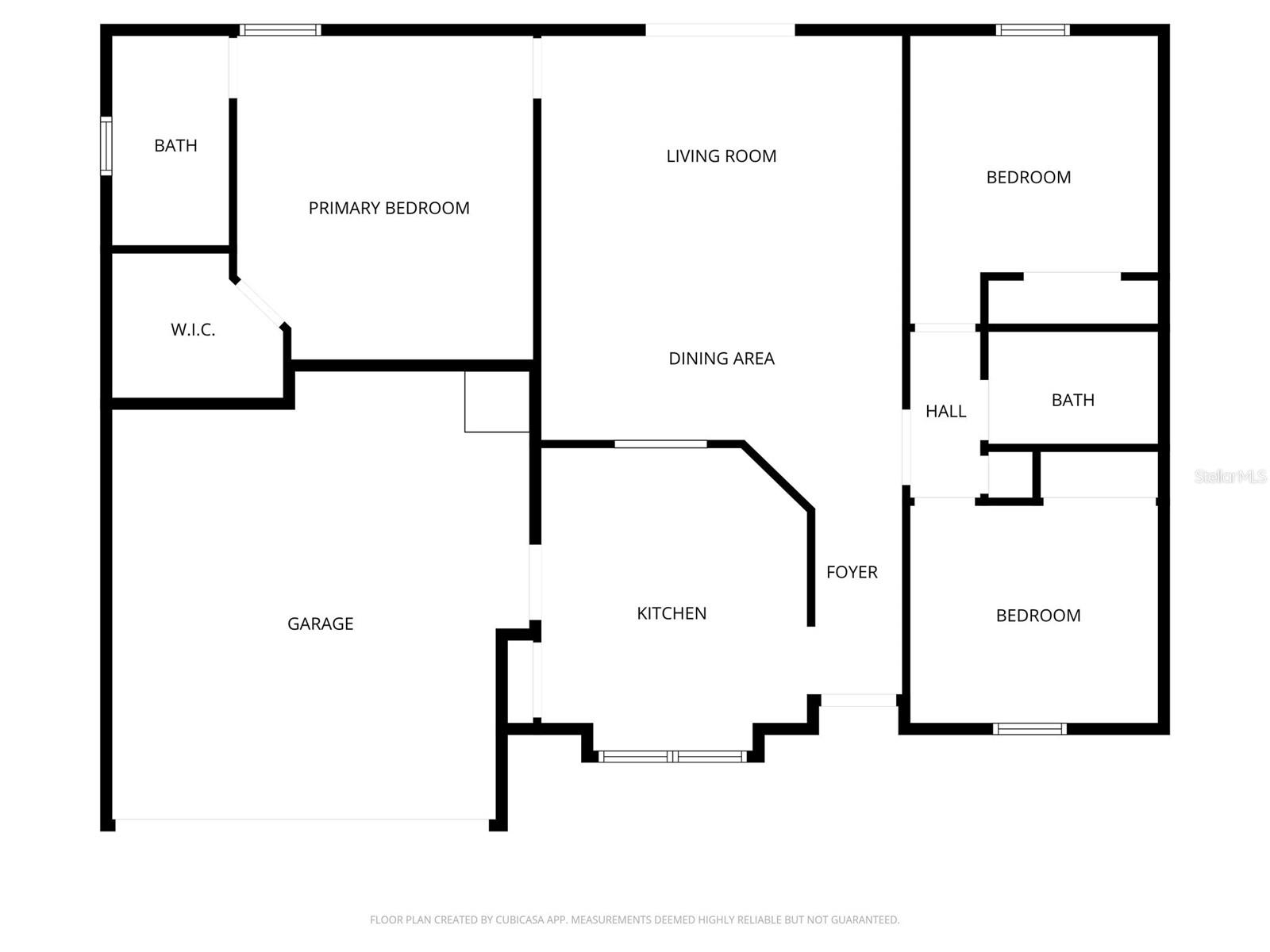 Well designed floor plan