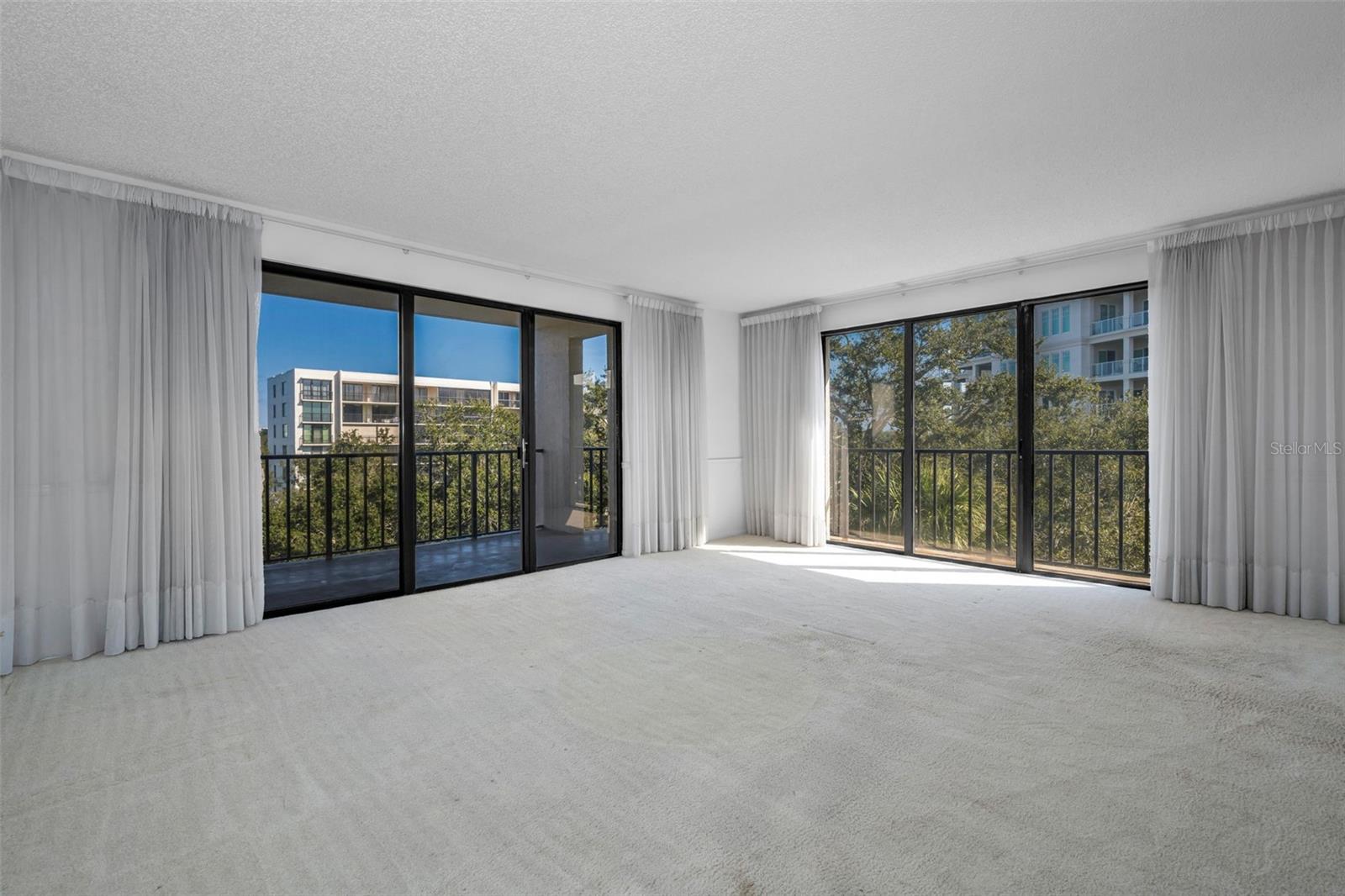 Living room looking north and east