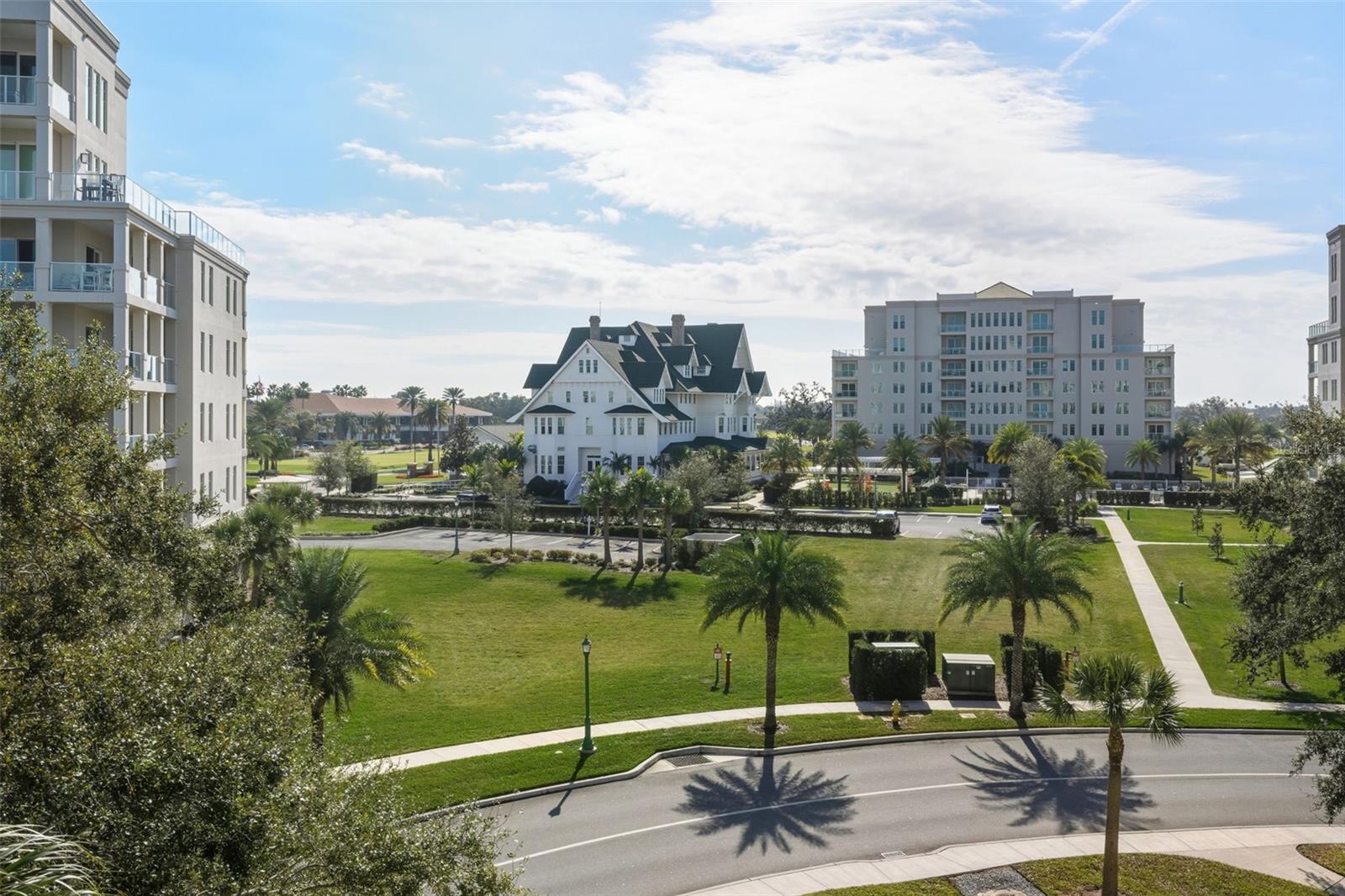 Belleview Inn is our Neighbor and the Belleair Country Club as seen from the kitchen.