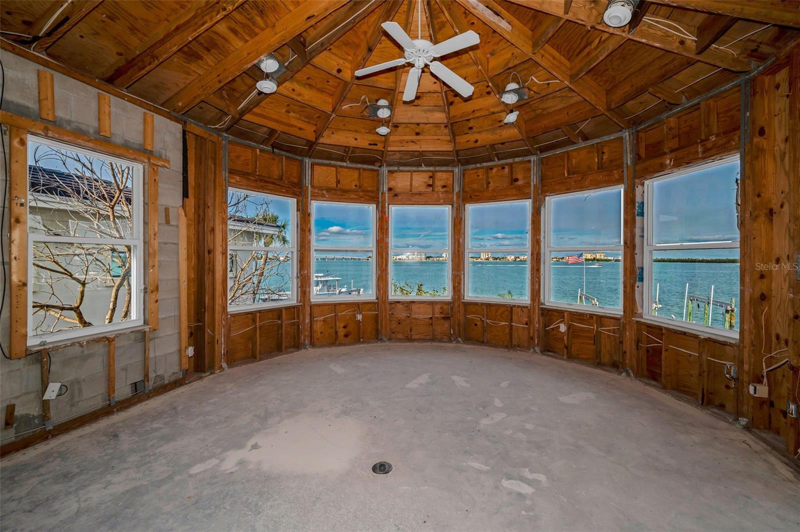 Family room off of kitchen