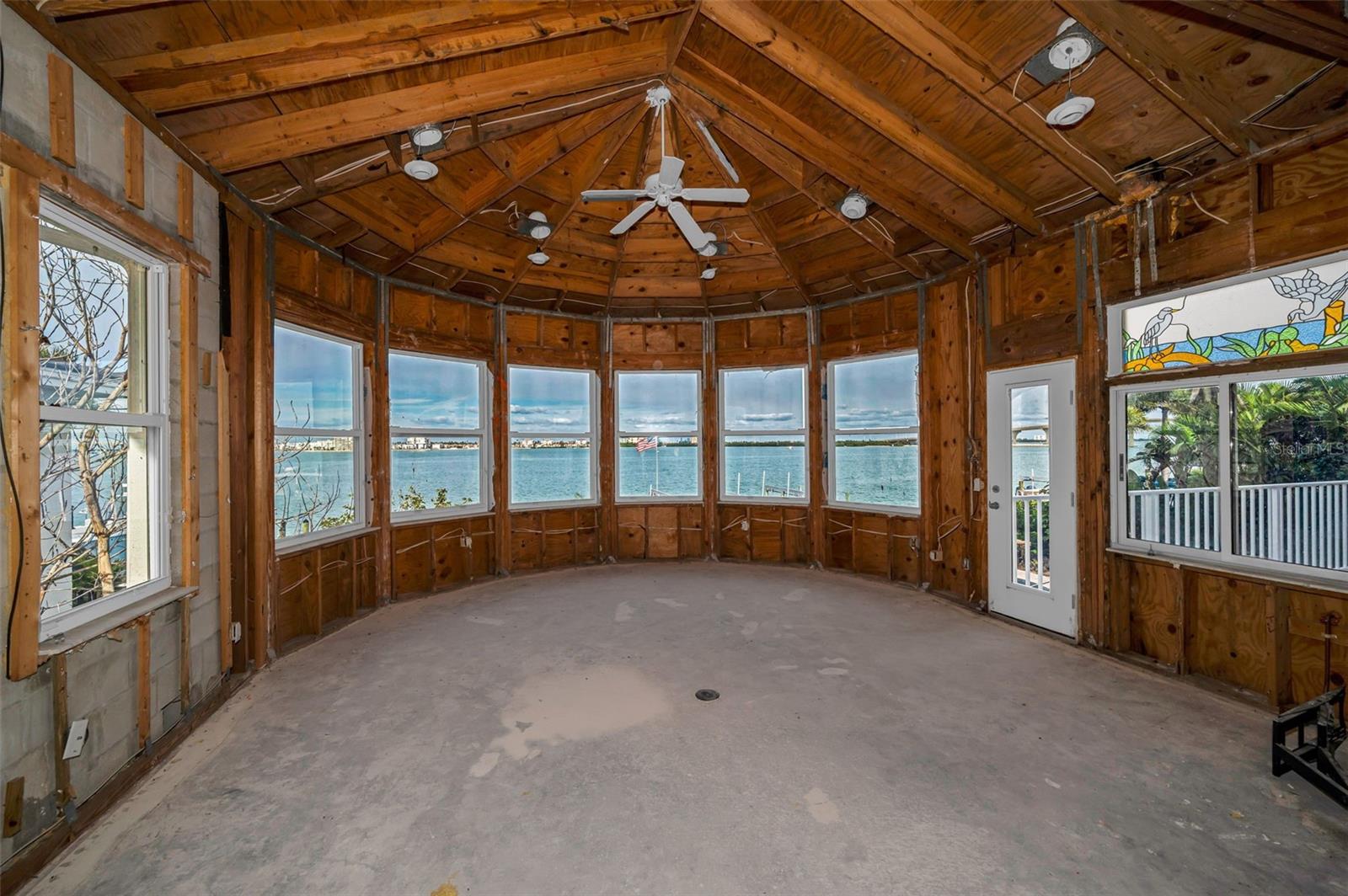 Family room off of kitchen