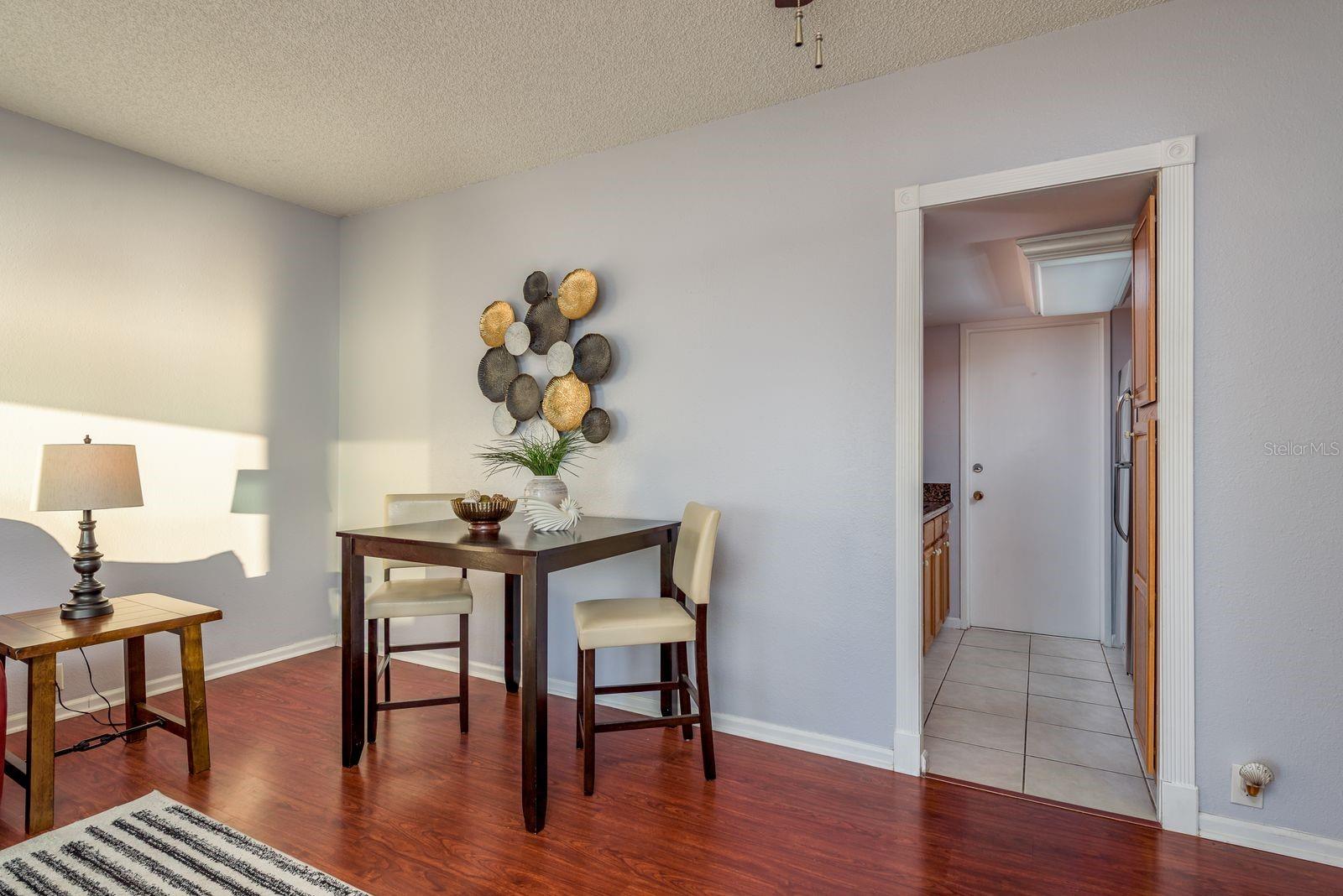 Living Room look to Kitchen