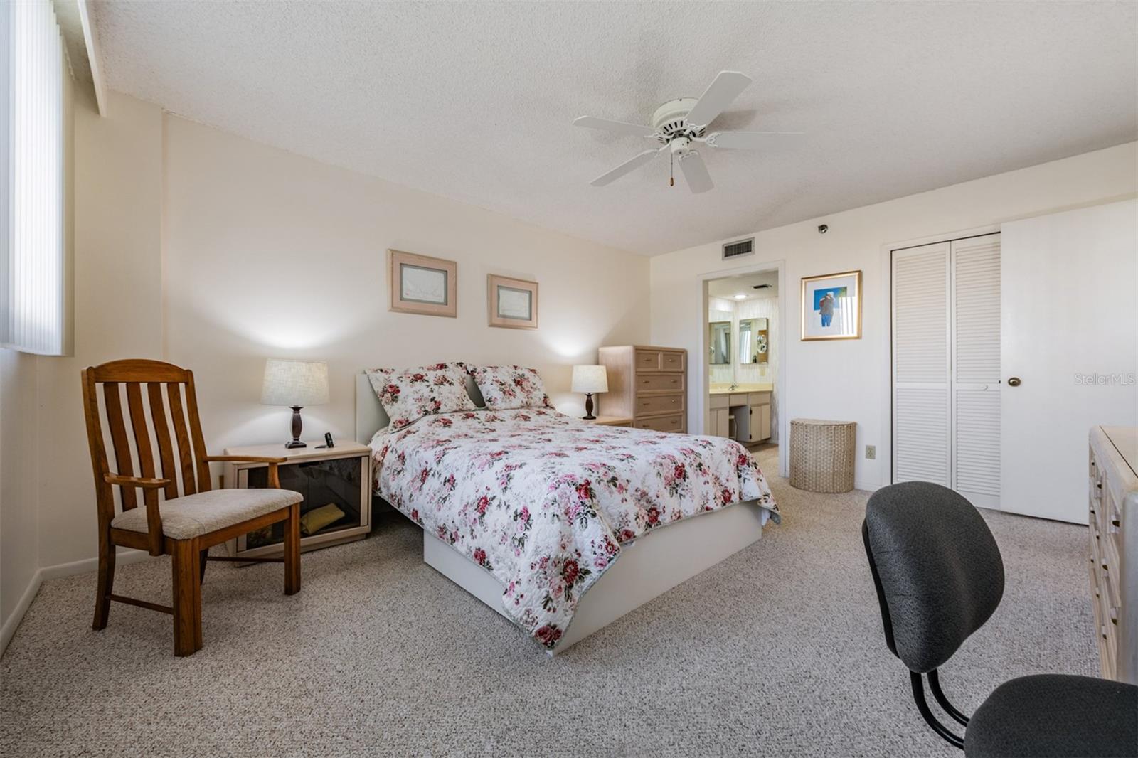 A king sized bed would fit!