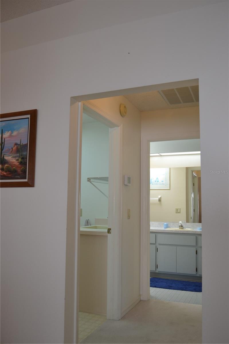 Laundry and second bathroom