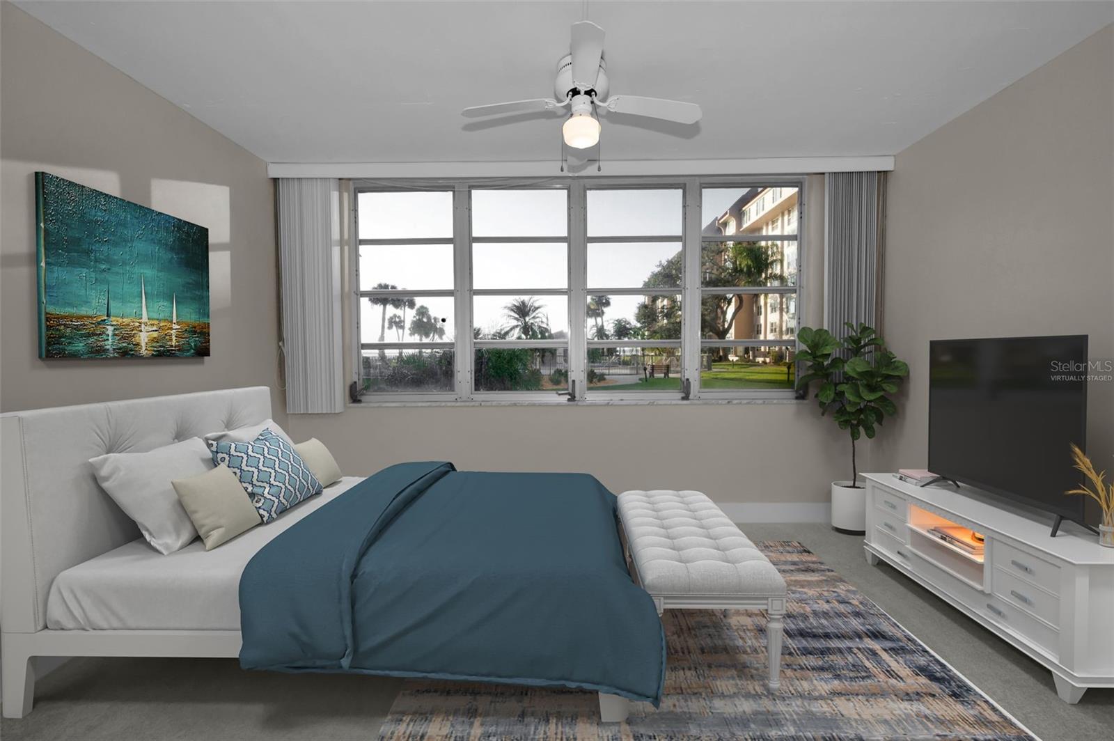 Florida Room/Bedroom - Virtually Staged