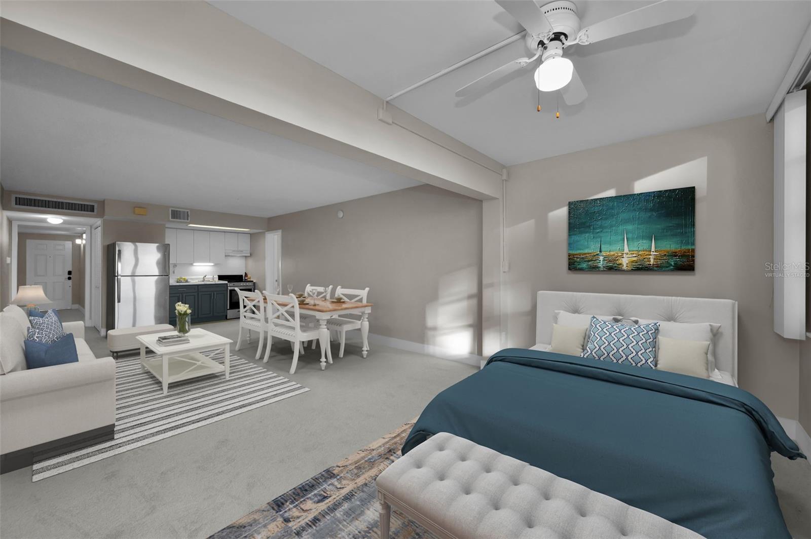 Florida Room/Bedroom - Virtually Staged